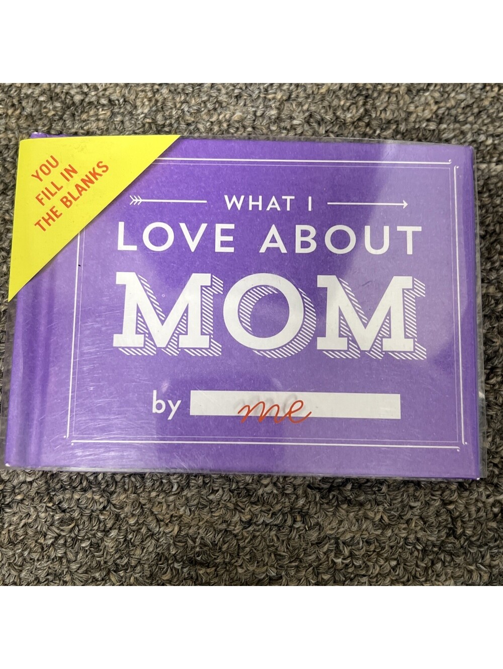 What I Love about Mom Fill in the Love Book by Knock Knock (2014, Diary)